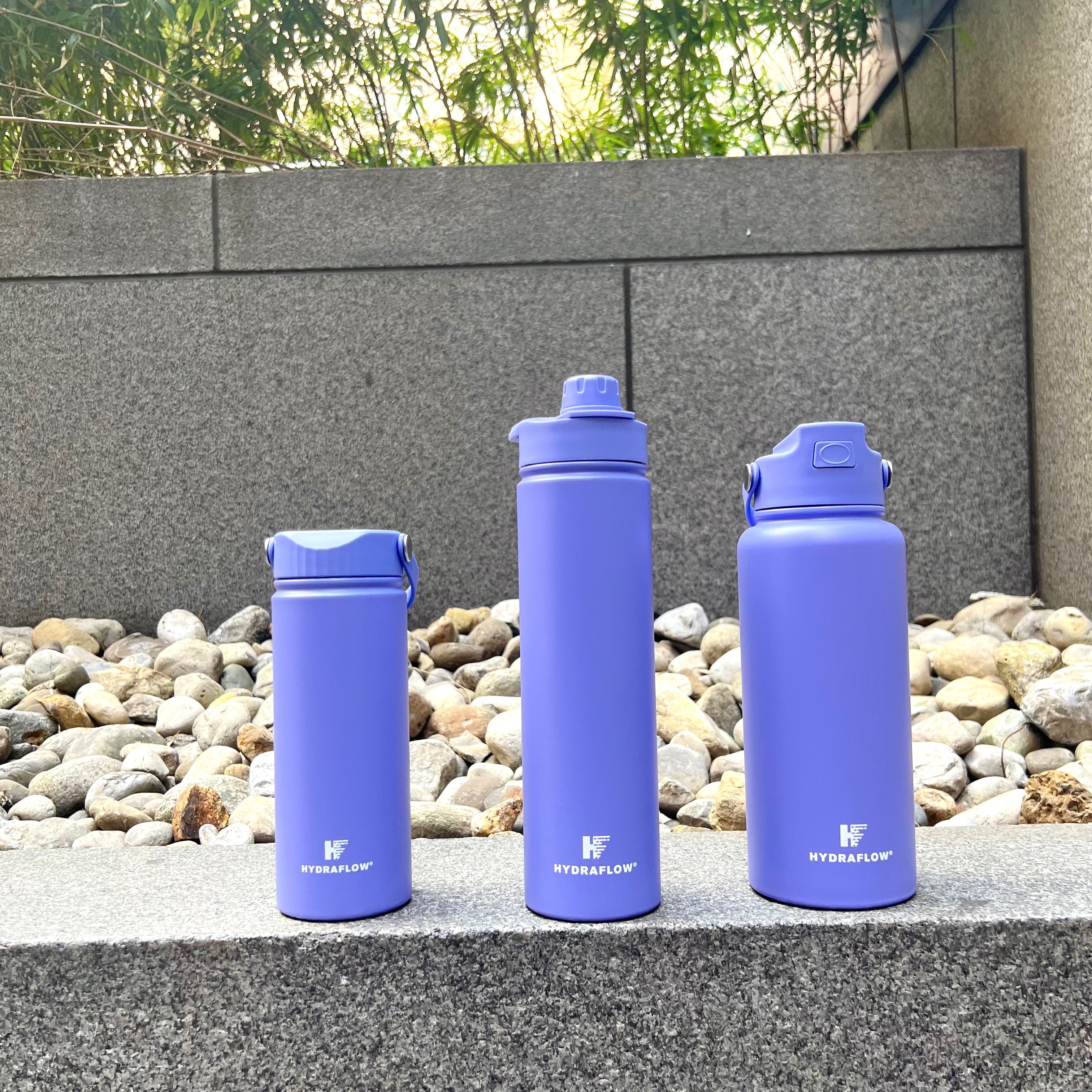25 oz Pastel Hybrid Dual Lid Bottle