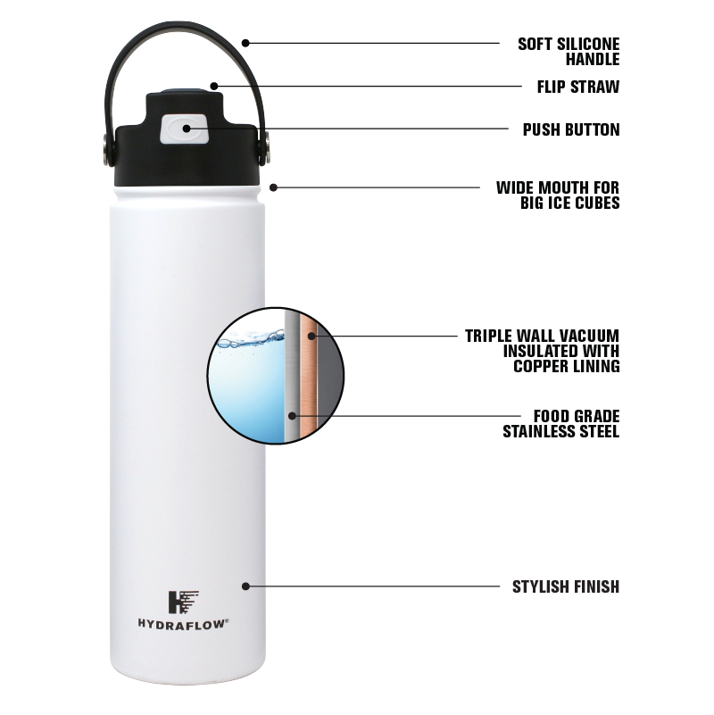 25 oz Bold Hybrid Flipstraw Bottle