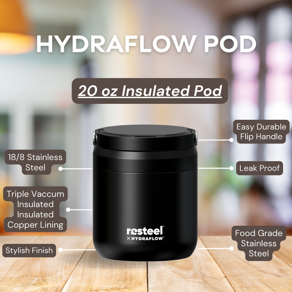 20 oz Resteel x Hydraflow Pod