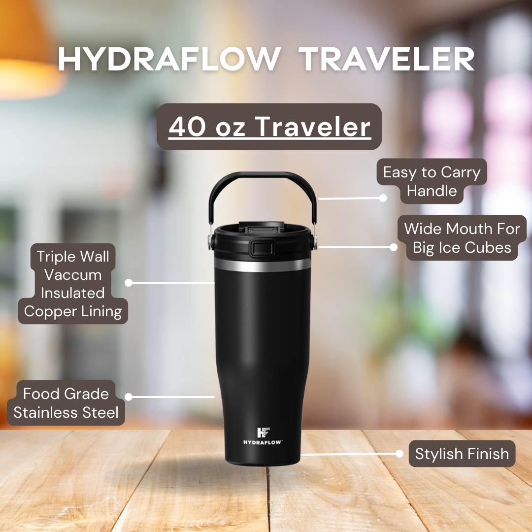 40 oz Neutral Traveler Tumbler