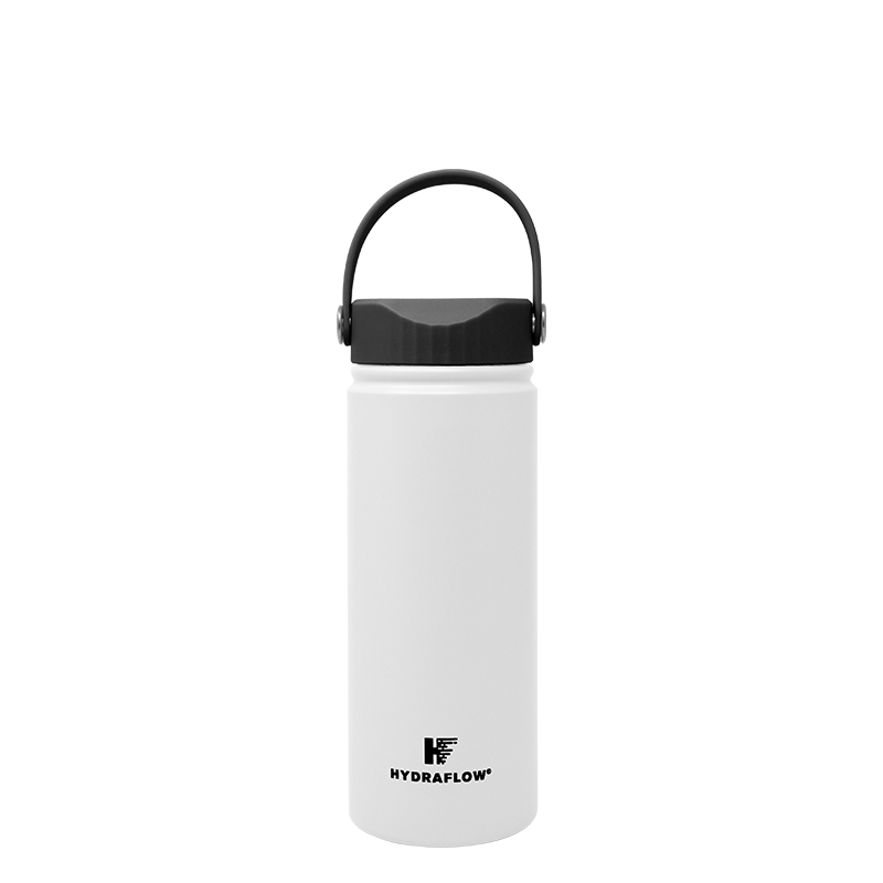 17 oz Slim White Water Bottle - Pitman Photo Supply