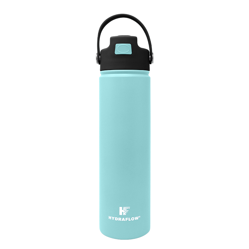 Stay Hydrated Water Bottle 25oz With Straw, Lid & Handle, Comes