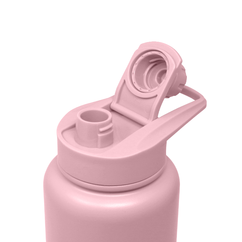 Baby Pink pale pastel solid color Water Bottle